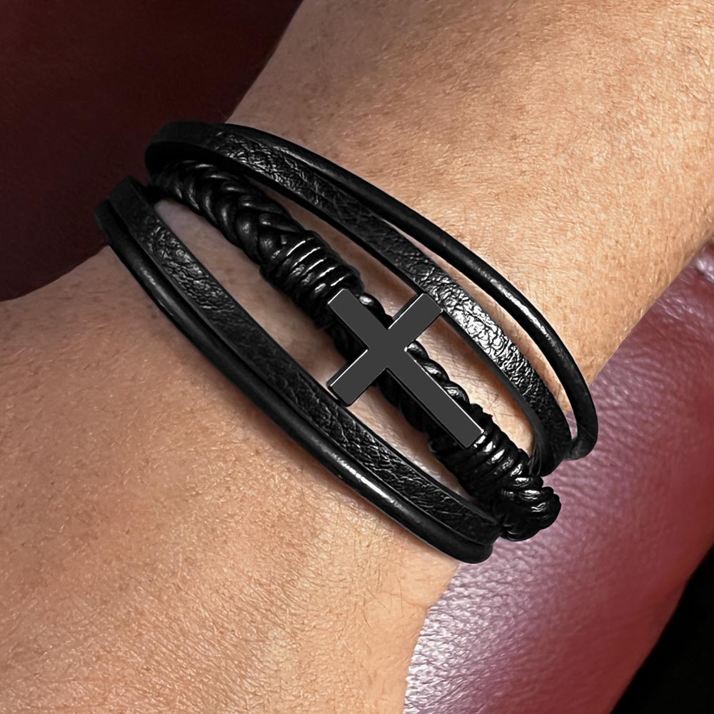 ELEVATED SPIRIT | MEN'S CROSS BRACELET - Elevated Spirit 