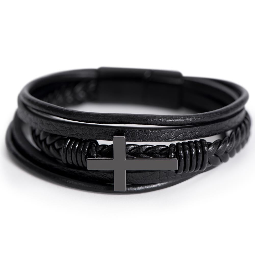 ELEVATED SPIRIT | MEN'S CROSS BRACELET - Elevated Spirit 