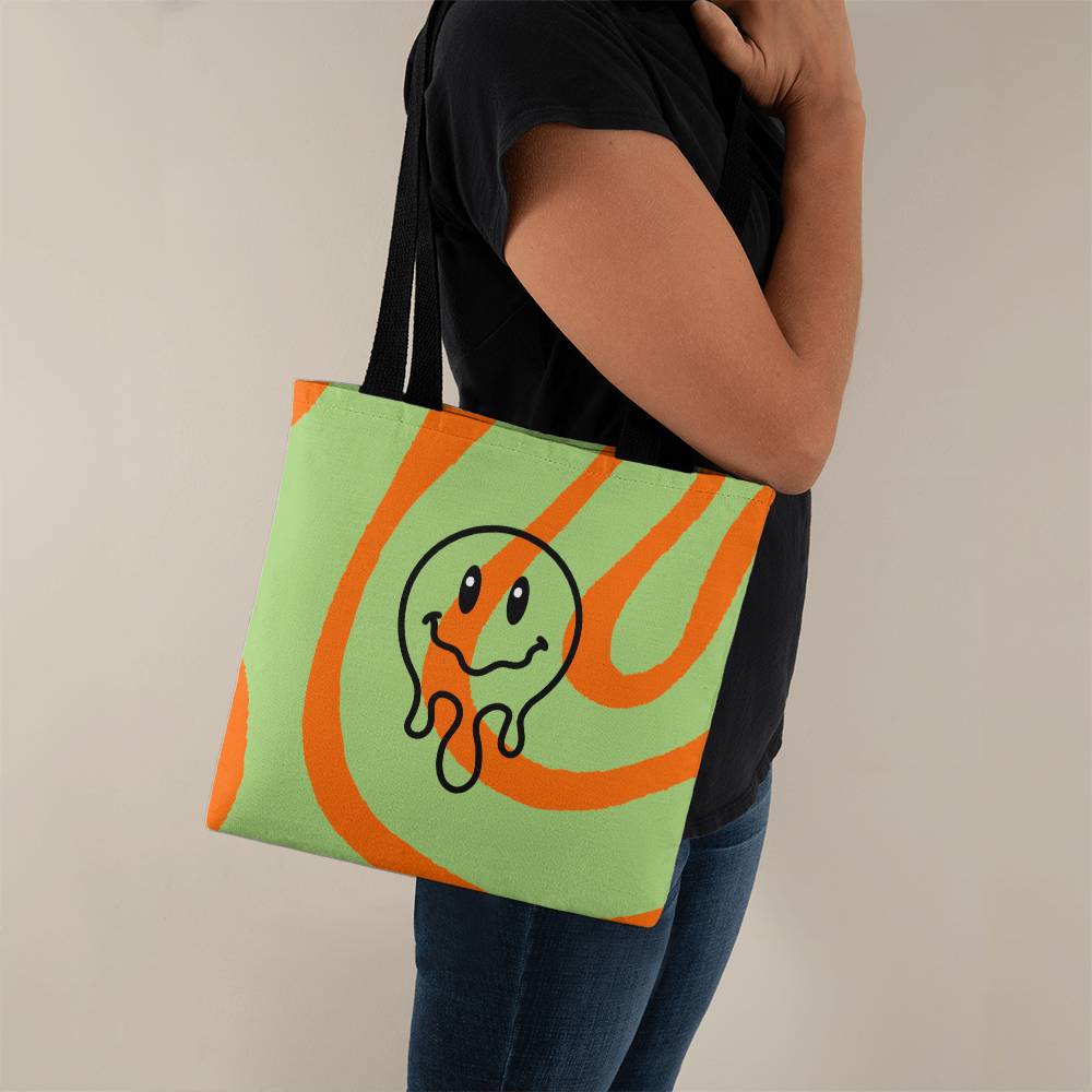 ELEVATED SPIRIT | MELTING HAPPY FACE - CHILD OF GOD TOTE BAG - Elevated Spirit 