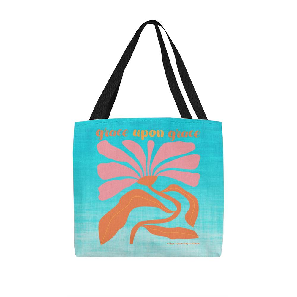 ELEVATED SPIRIT | GRACE UPON GRACE TOTE BAG - Elevated Spirit 