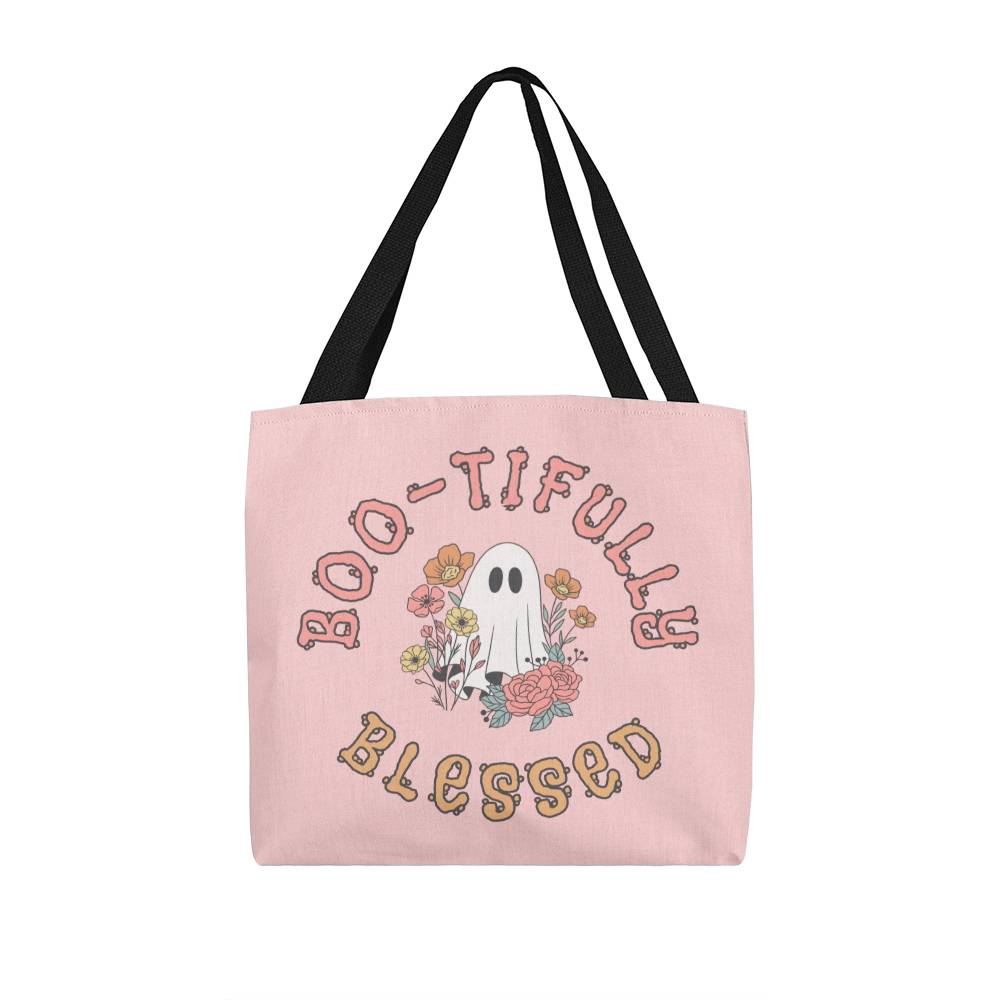 Halloween Faith Based Tote Bag