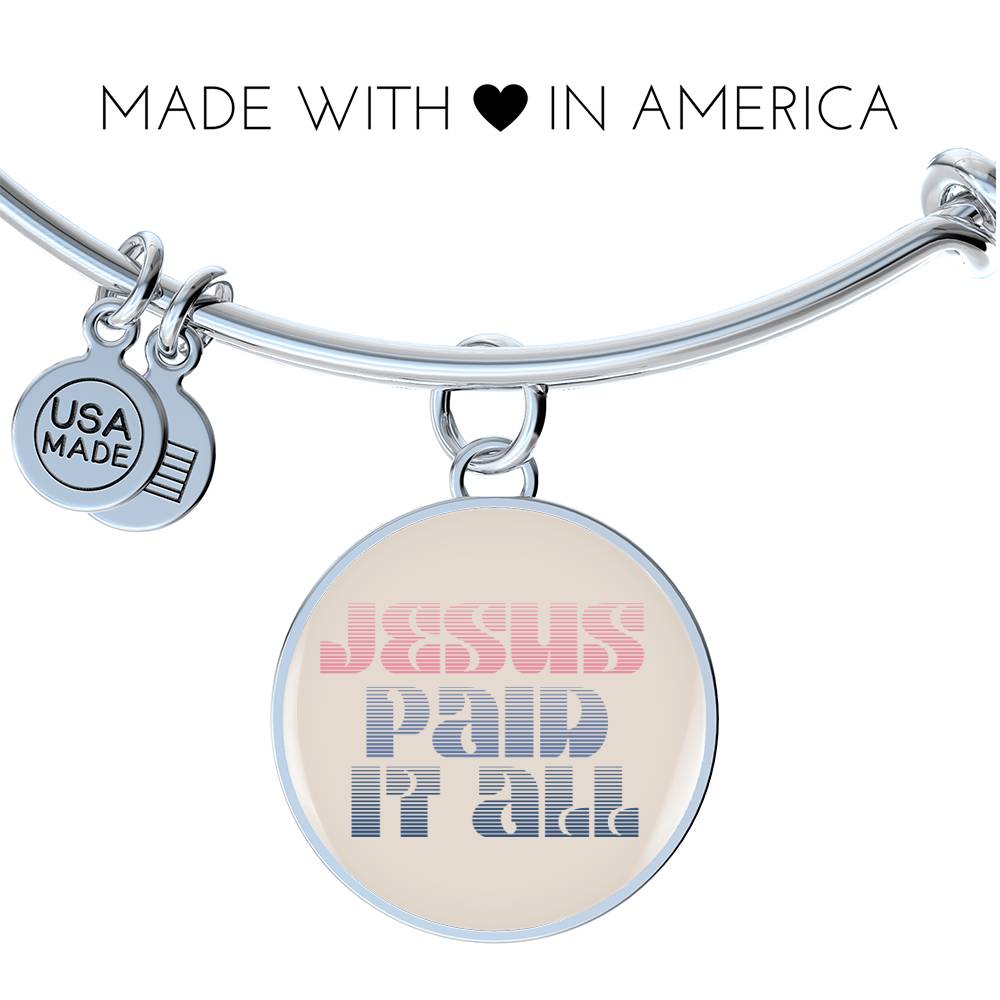 ELEVATED SPIRIT | JESUS PAID IT ALL BANGLE - Elevated Spirit 