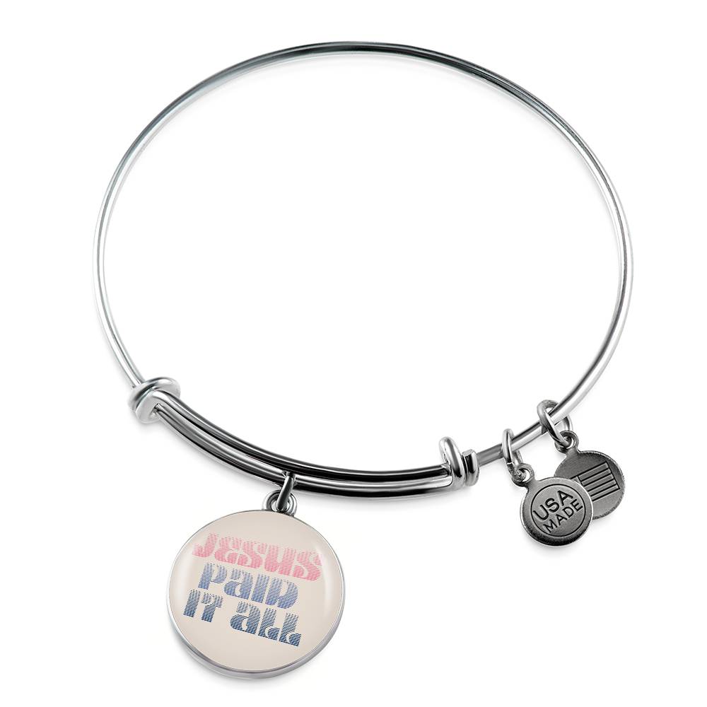 ELEVATED SPIRIT | JESUS PAID IT ALL BANGLE - Elevated Spirit 