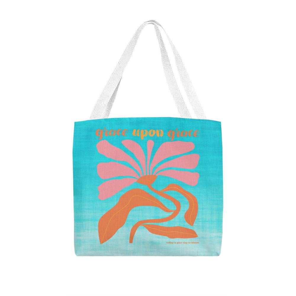 ELEVATED SPIRIT | GRACE UPON GRACE TOTE BAG - Elevated Spirit 