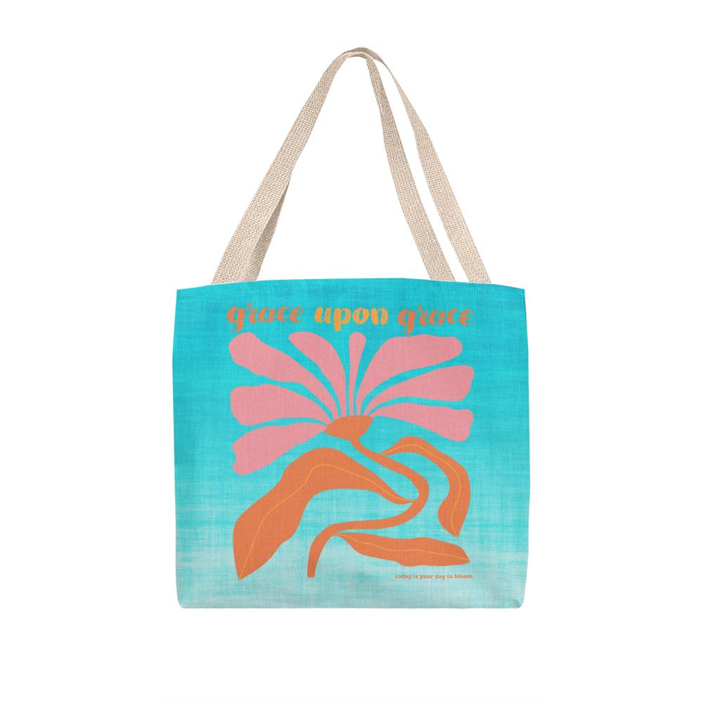 ELEVATED SPIRIT | GRACE UPON GRACE TOTE BAG - Elevated Spirit 