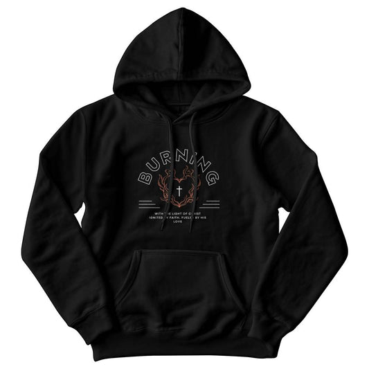 LIGHT OF CHRIST BLACK CHRISTIAN HOODIE