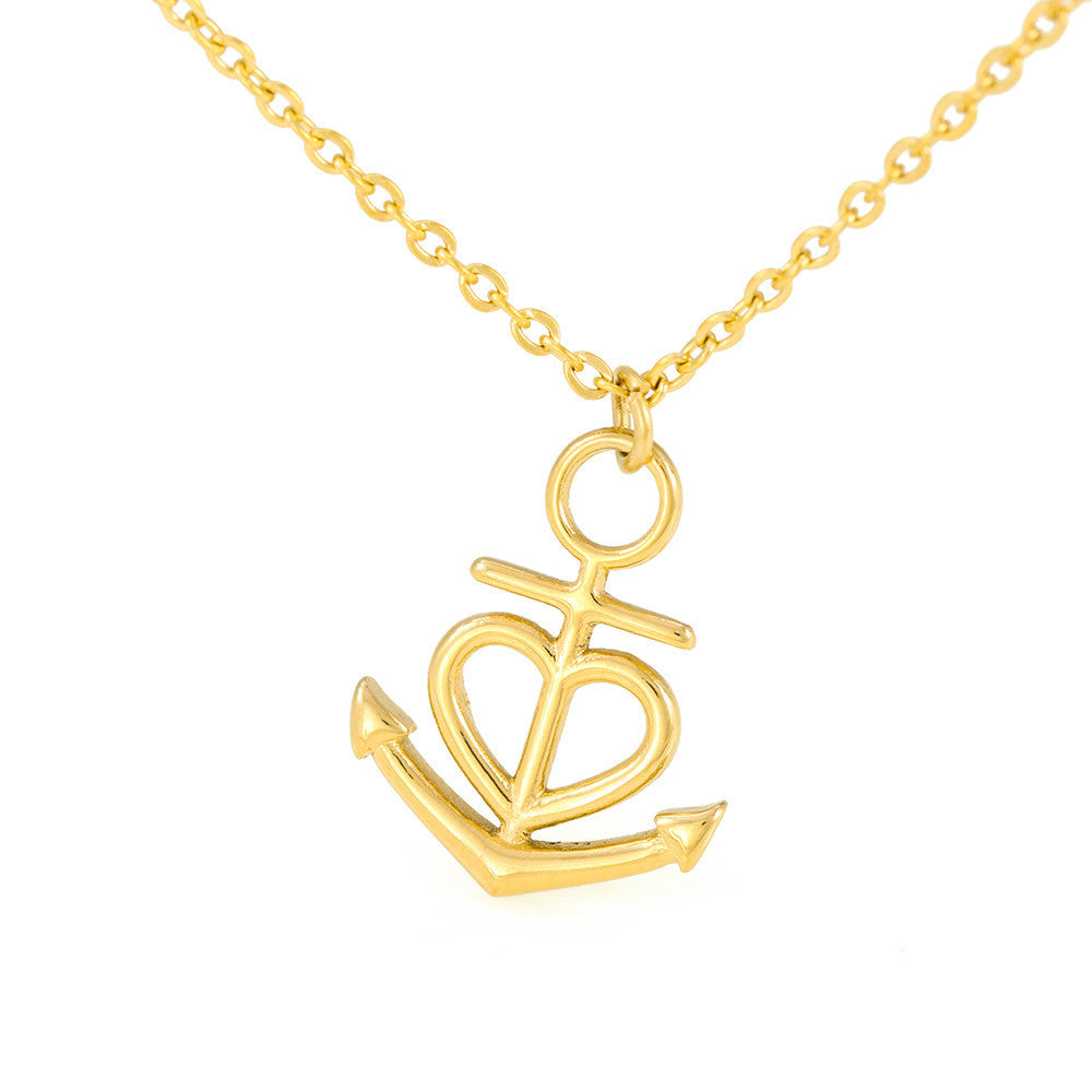 Christian Anchor Necklace